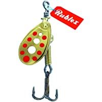 Rublex - Pack de 5 Cucharillas de Pesca C-Turbo-0 OPR | Cebo Artificial de Pesca con Sistema de Clip y Acción de Giro…